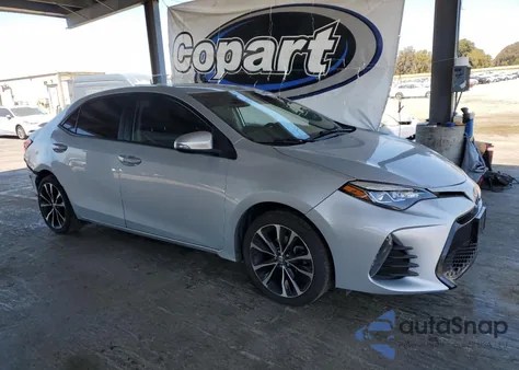 2019 Toyota Corolla L из США, поврежденный, VIN 2T1BURHE3KC206522
